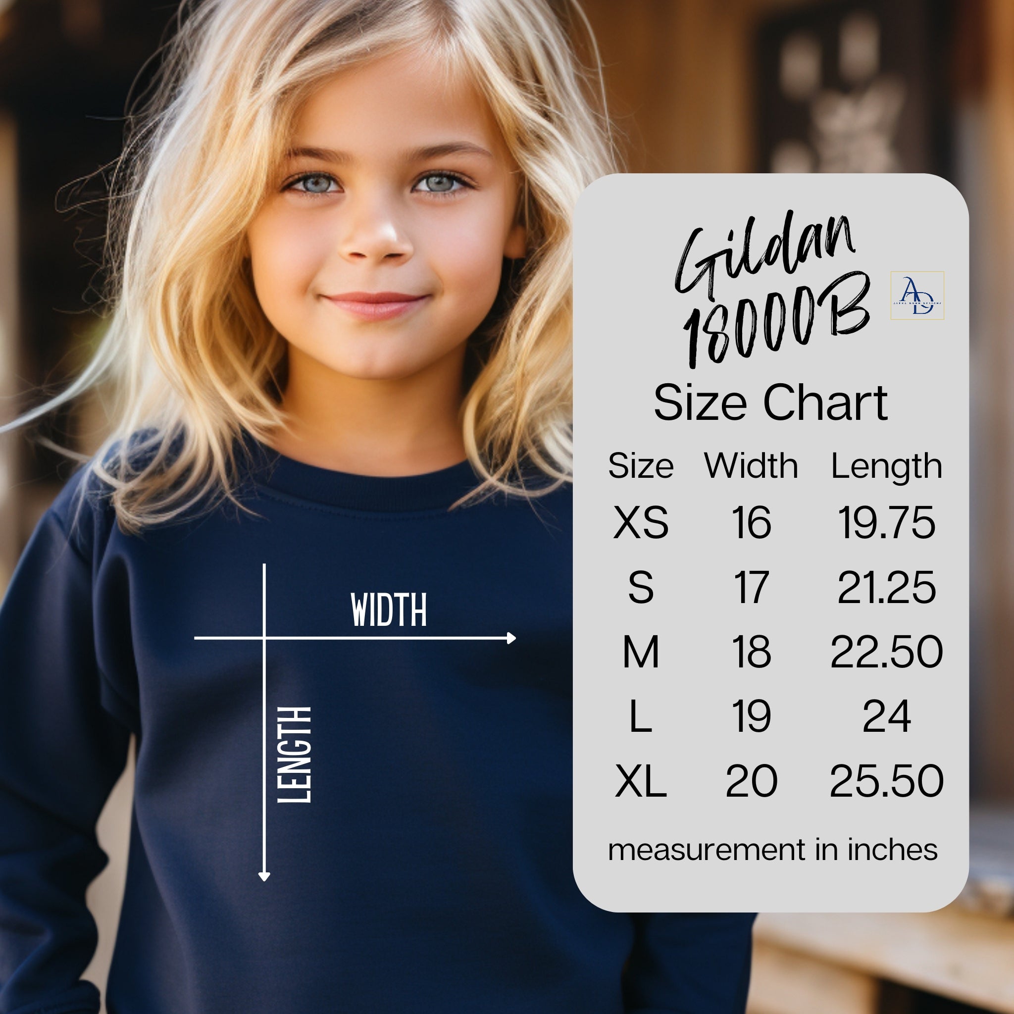 Muddy Puddles Kids Crewneck image 1