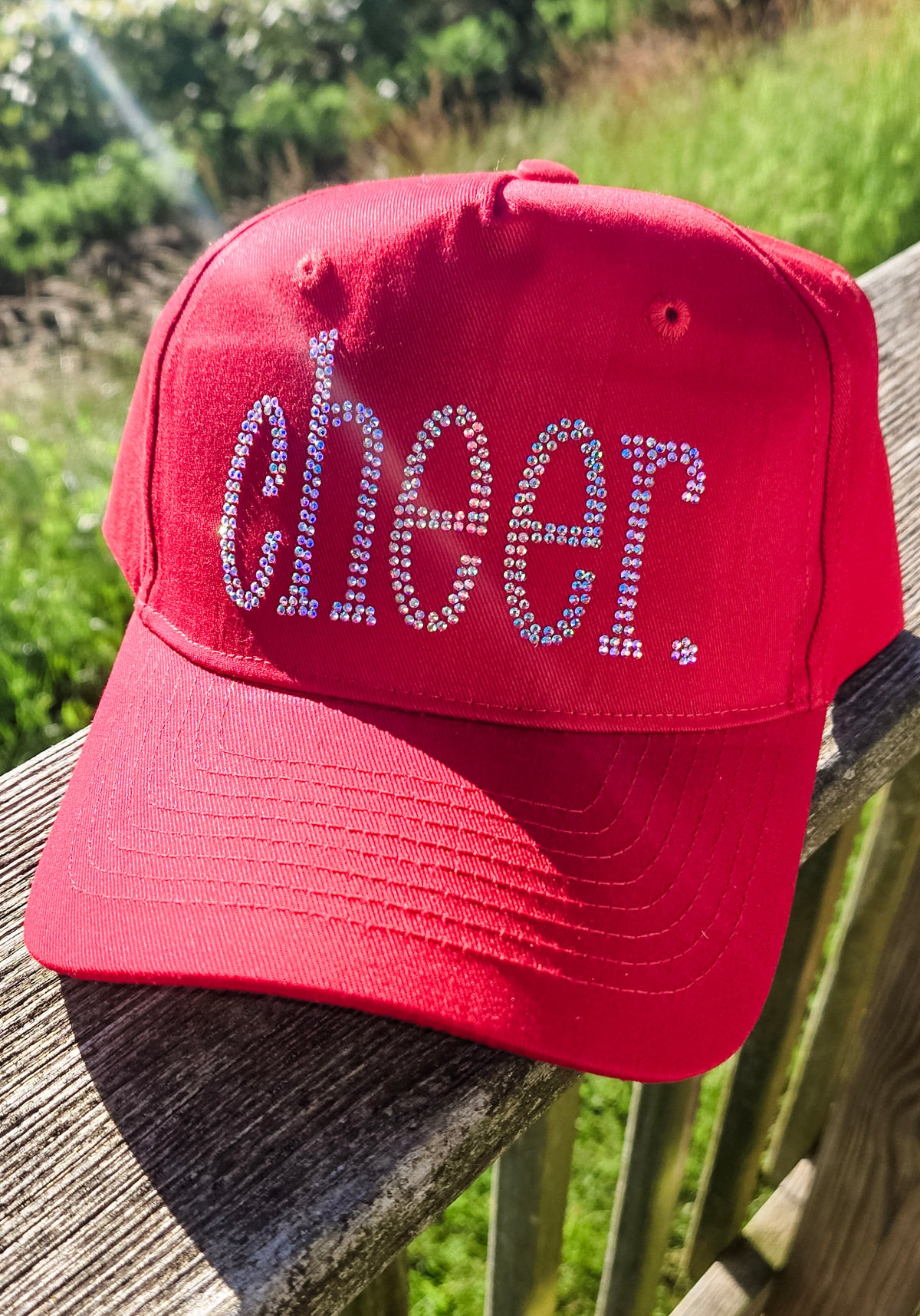 Cheer Rhinestone Hat image 2