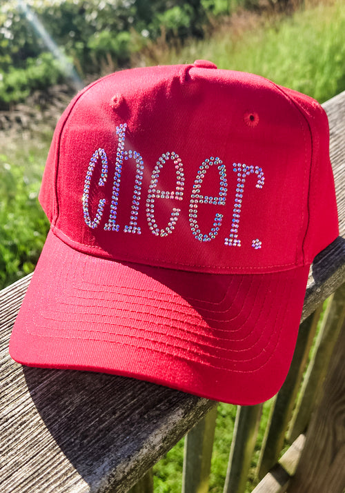 Cheer Rhinestone Hat image 2