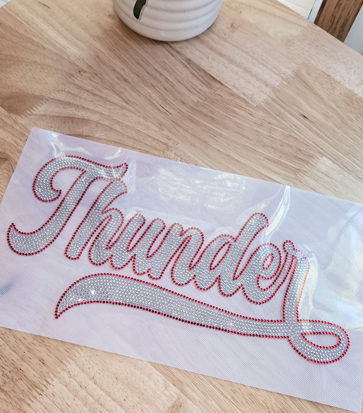 Thunder Retro Rhinestone Top