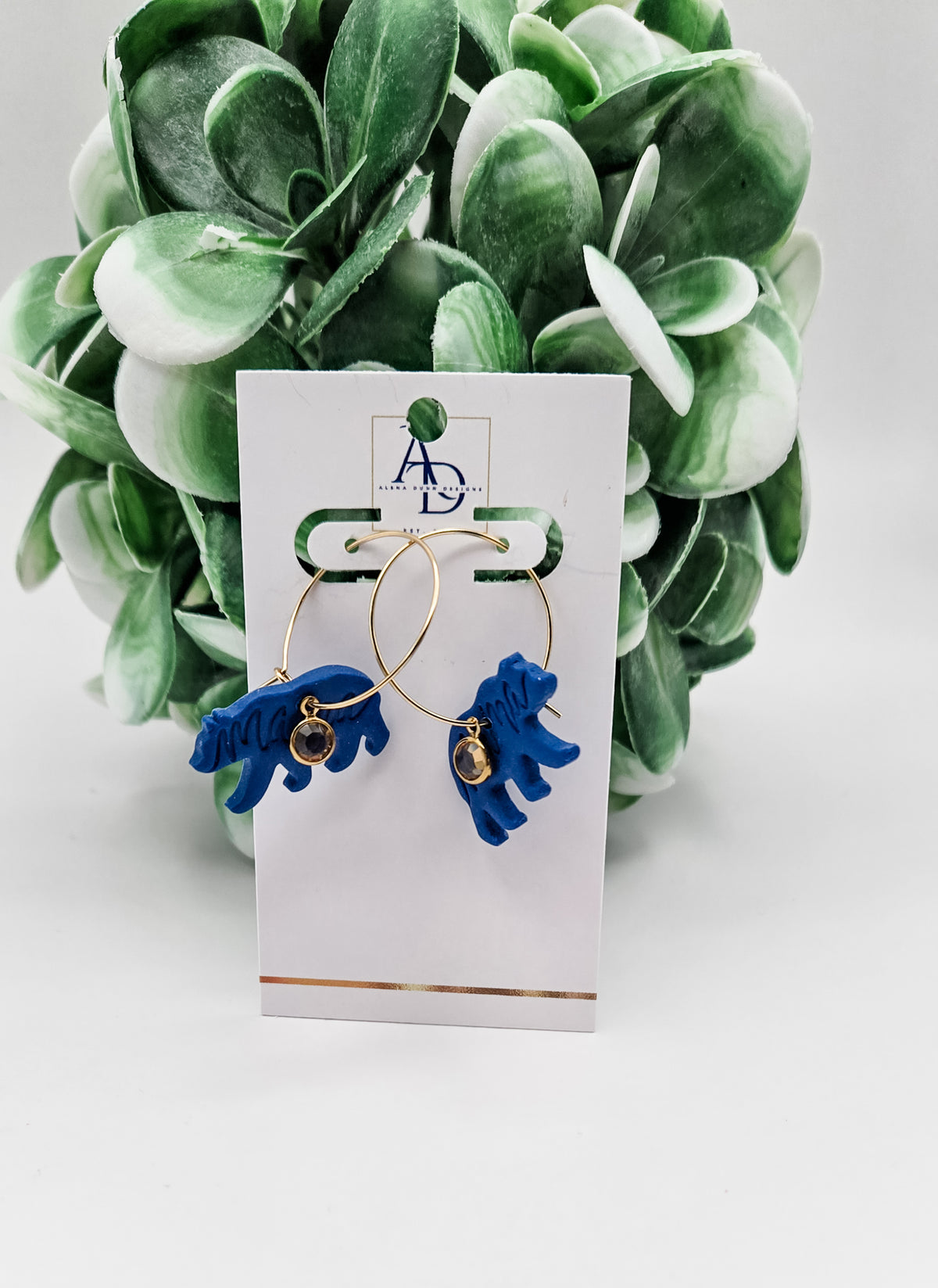 Mama Bear Hoop Earrings image 3