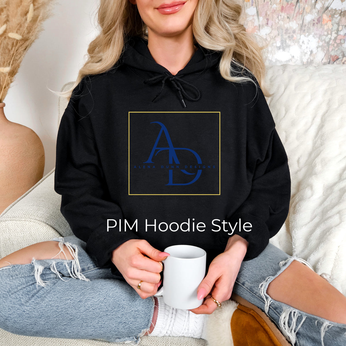 PIM Rhinestone Hooded Sweatshirt image 3