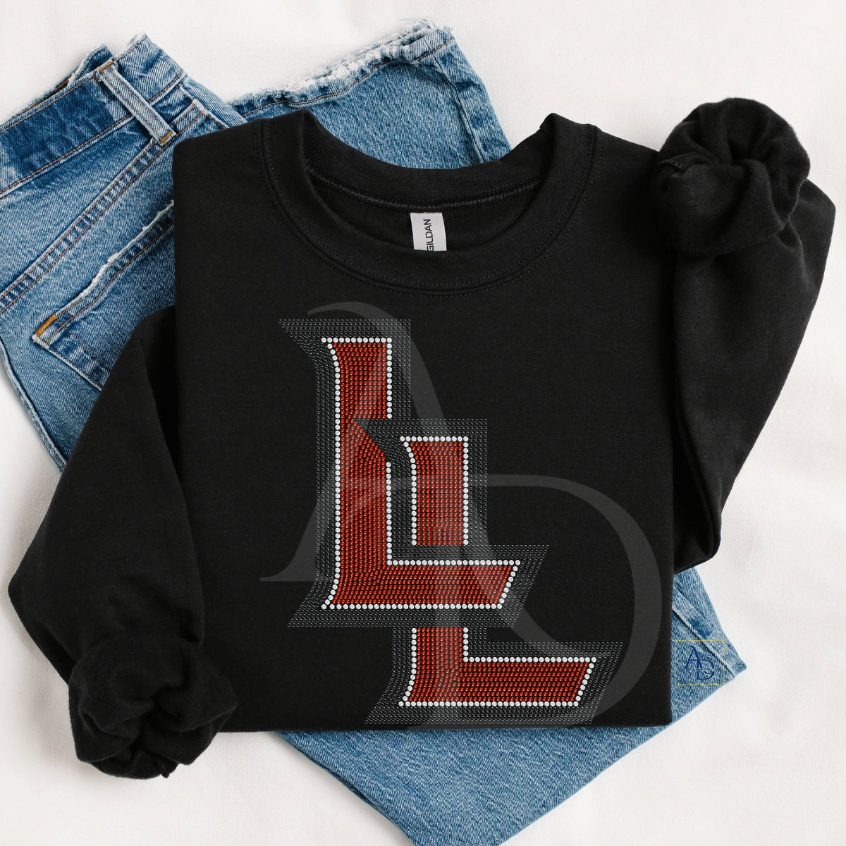 Rhinestone LL Tops image 0