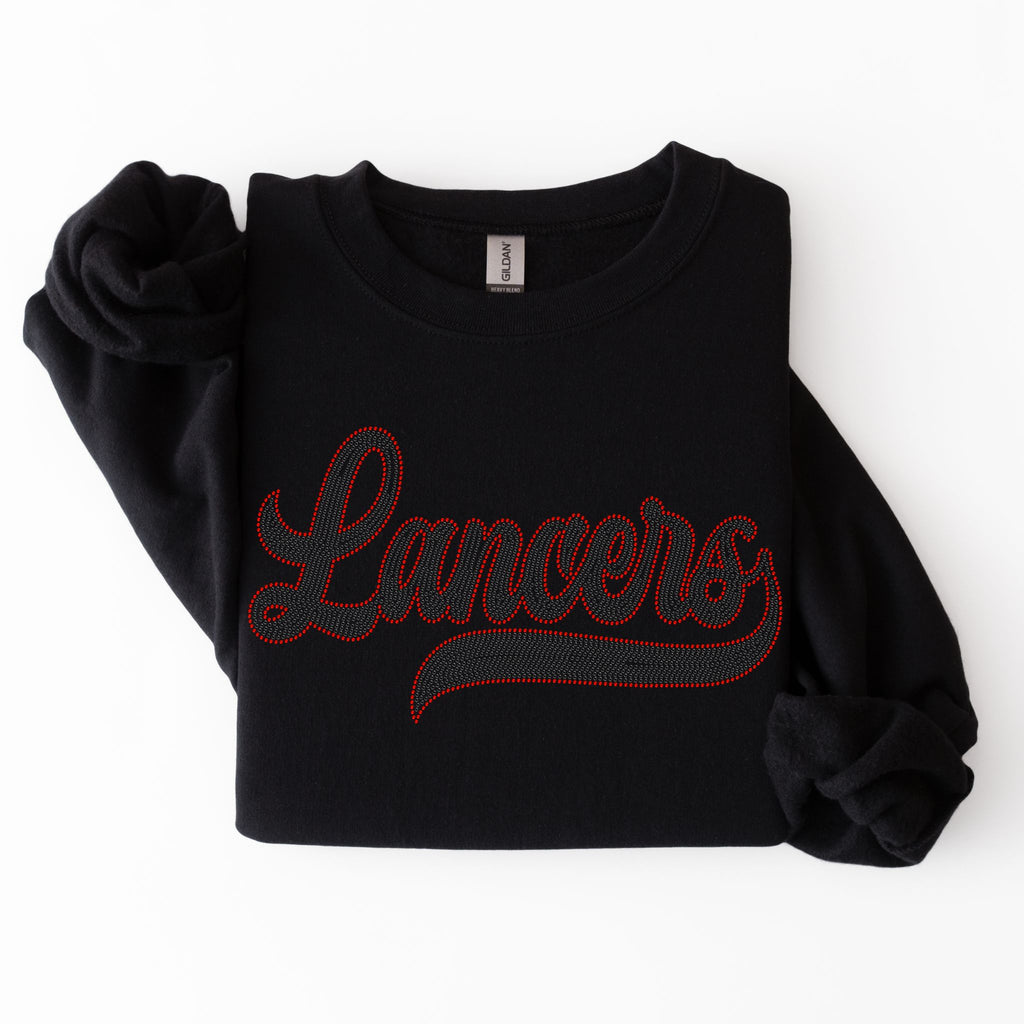 Lancer Retro Rhinestone Top