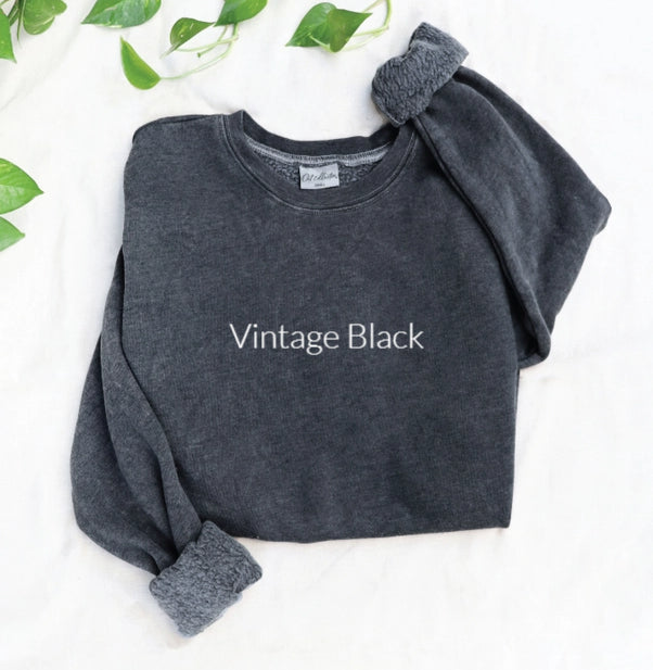 Puff+Glitter Oat Collective Crewneck Sweater image 12