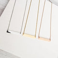 Horizontal Pendant Necklace image 0