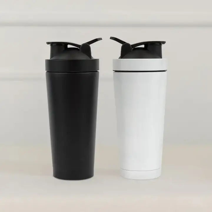 Engraveable Stainless Steel Shaker Bottle image 0