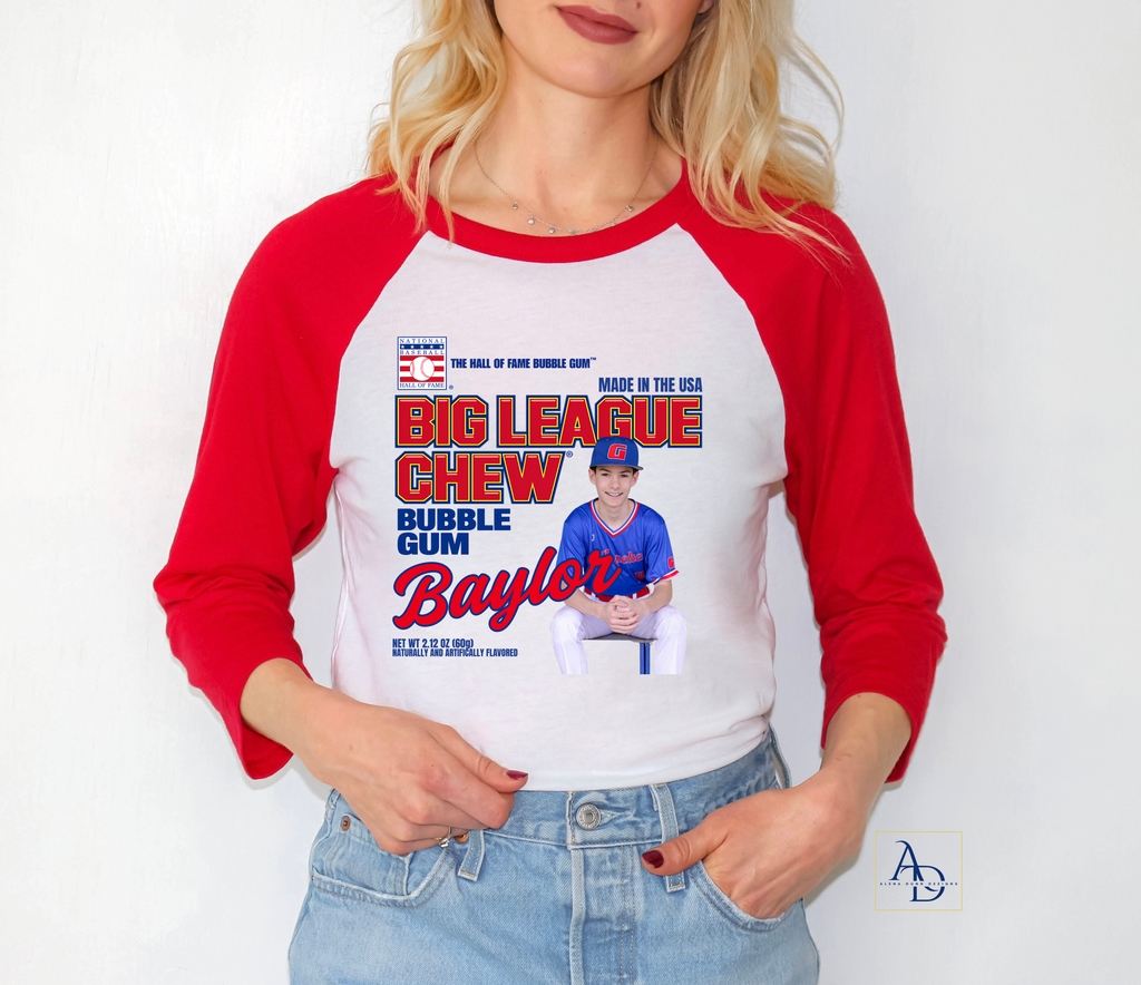 Custom Baseball “Big League Chew” Player