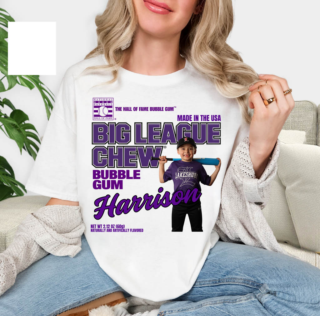 Custom Baseball “Big League Chew” Player