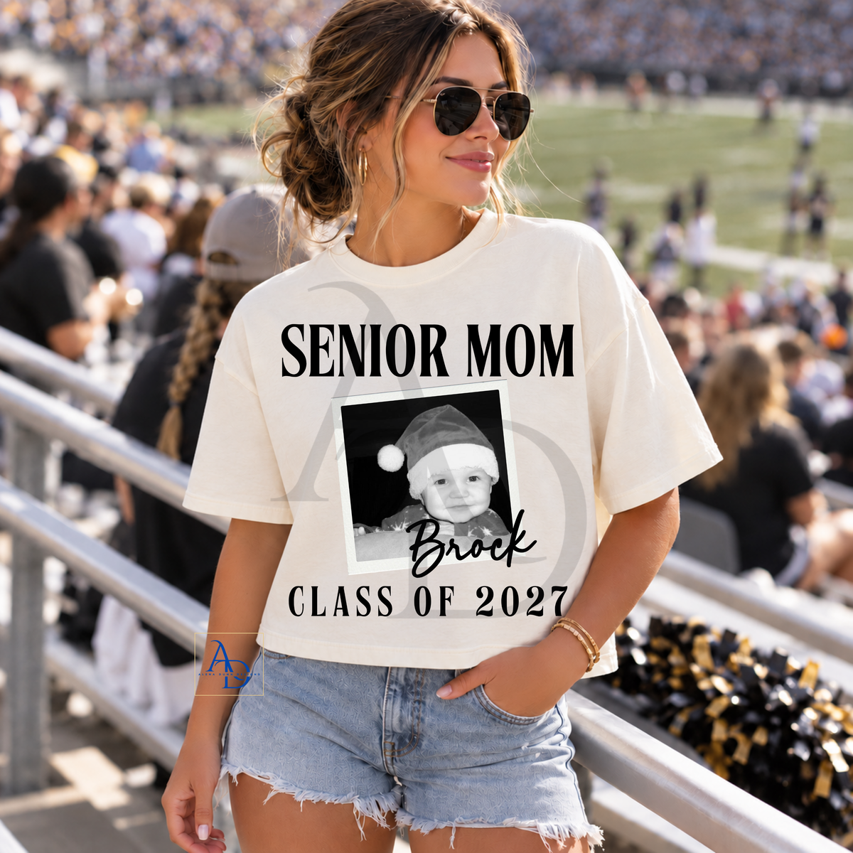 Senior Person| Personalized Polaroid Photo Tee 🎓