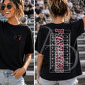 Vertical Football Field Spirit Wear