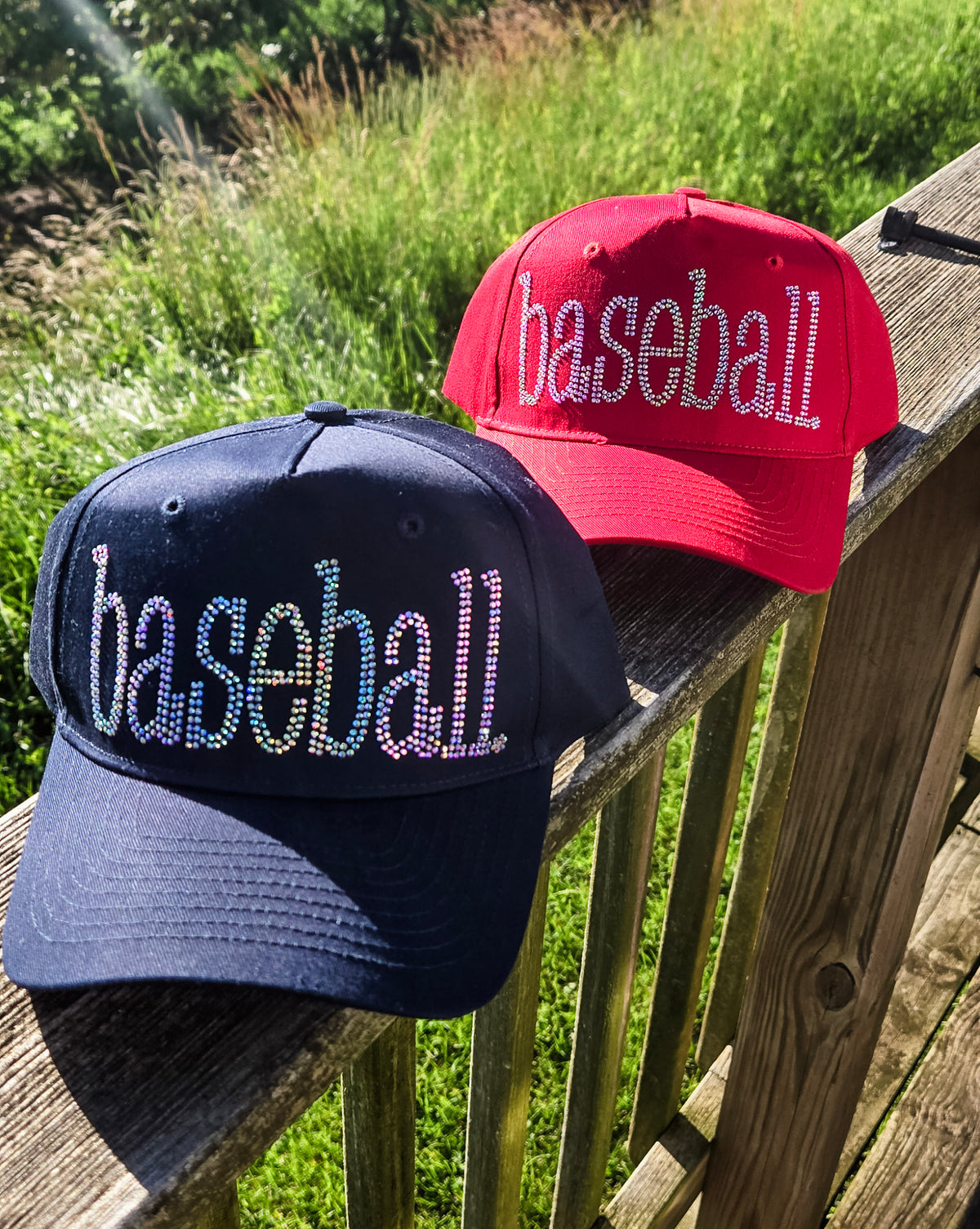 Baseball Rhinestone Hat image 0