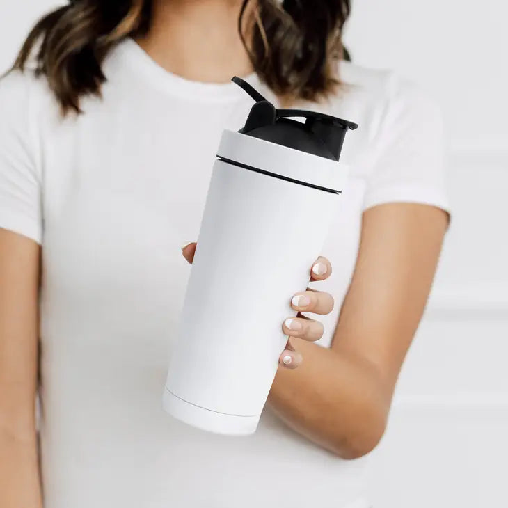 Engraveable Stainless Steel Shaker Bottle image 3