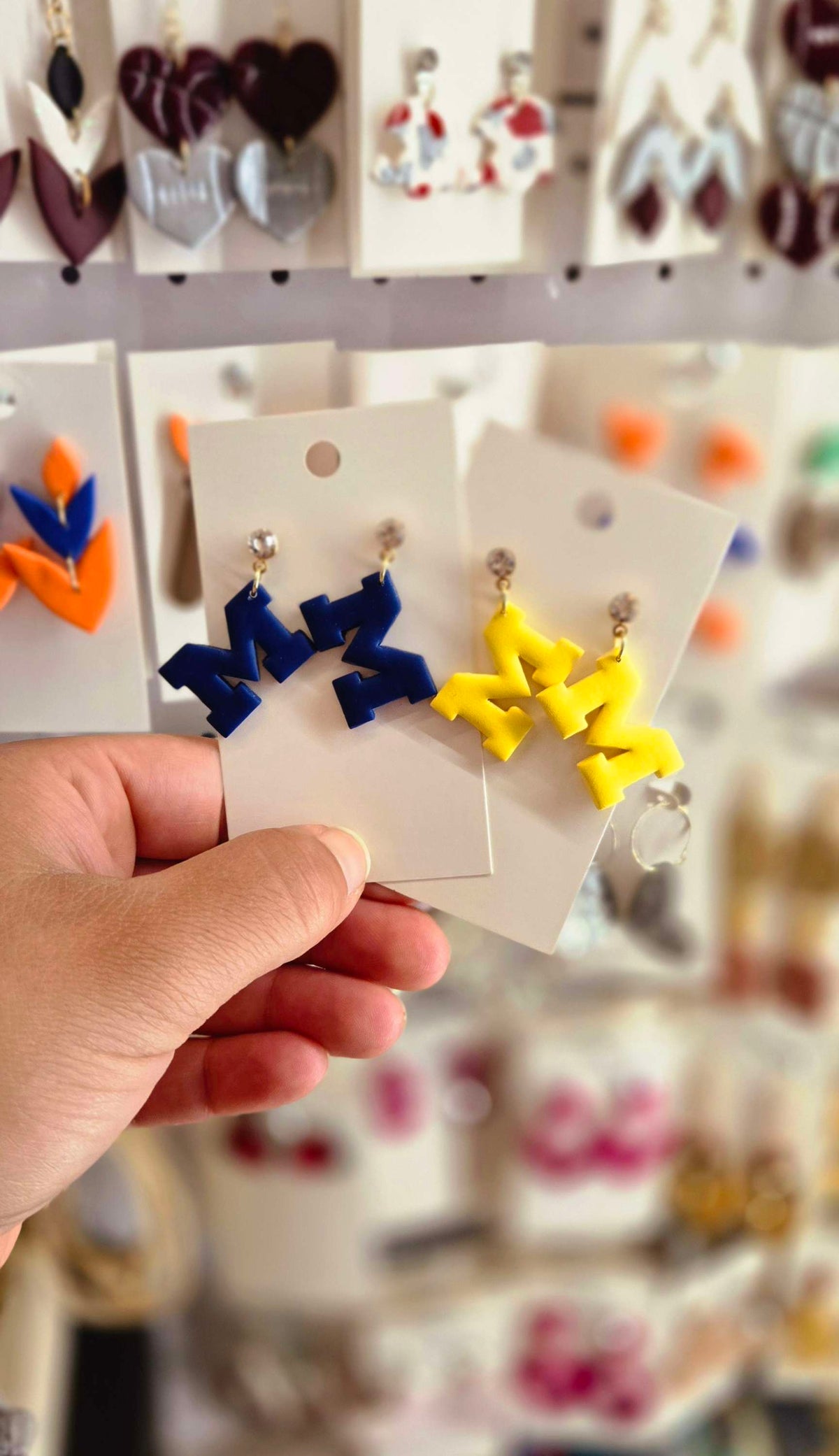 Michigan M Earrings image 1