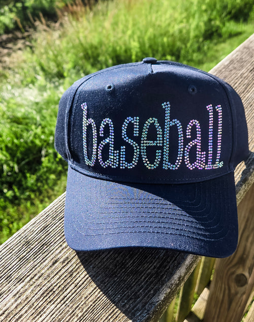 Baseball Rhinestone Hat image 6