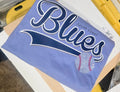 South Coast Blues Rhinestone Baseball Tee image 0