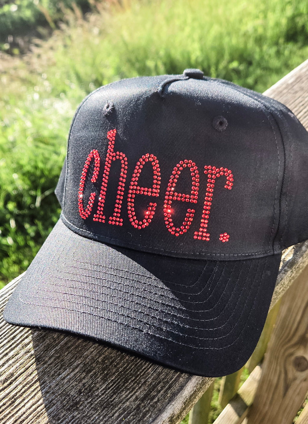 Cheer Rhinestone Hat image 1