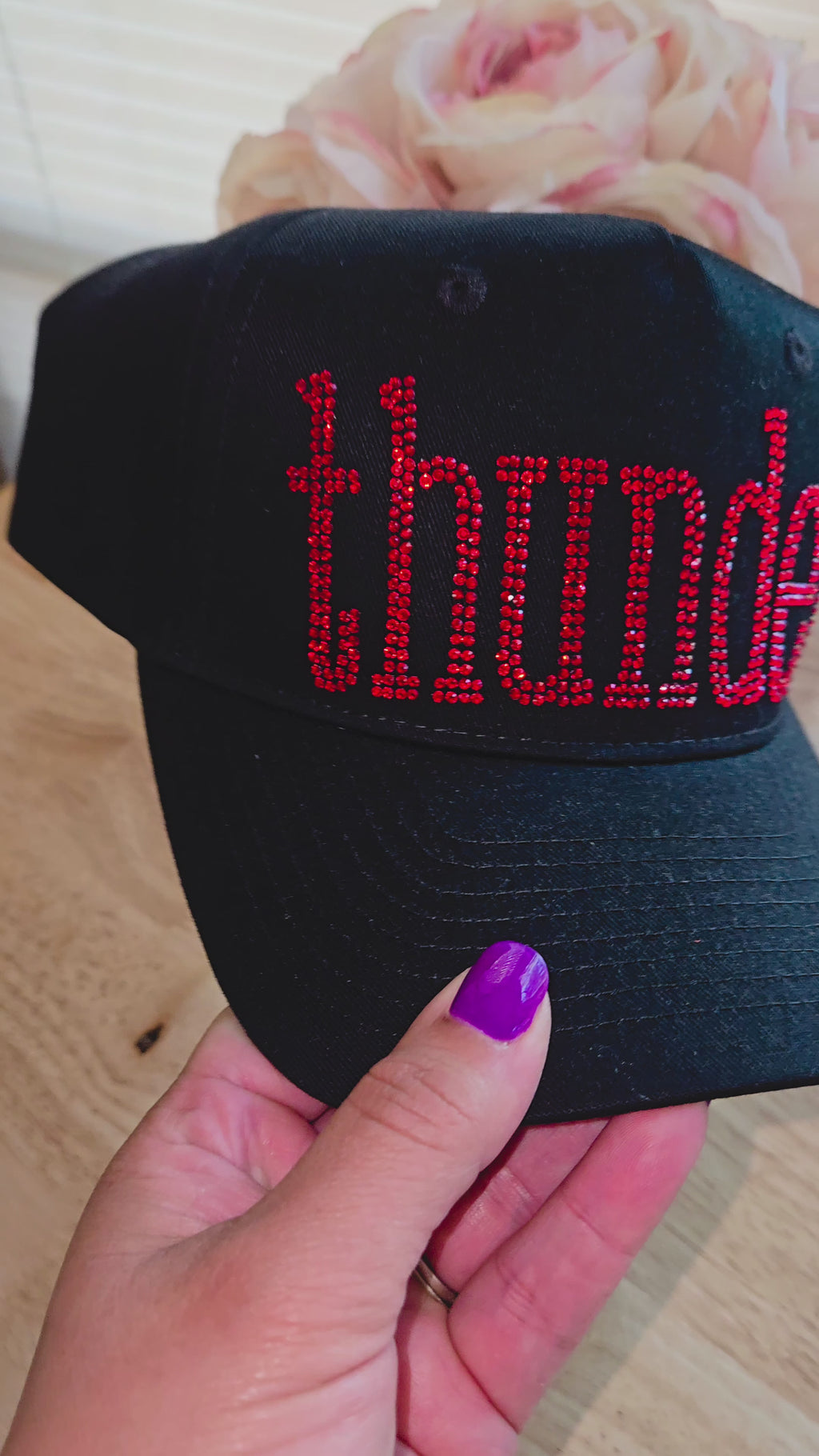 Thunder Rhinestone Hat