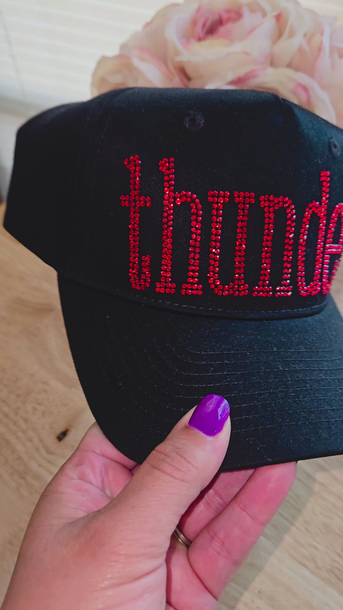 Thunder Rhinestone Hat